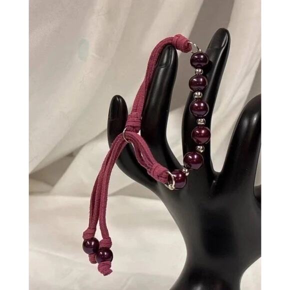 2 Vintage Faux pearls Lapis Lazuli Sadolite Beads Necklace - Picture 8 of 14